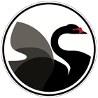 Black Swan Bar logo sign